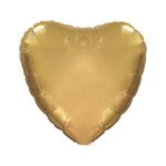 Gold Heart Single 18" +$6.00